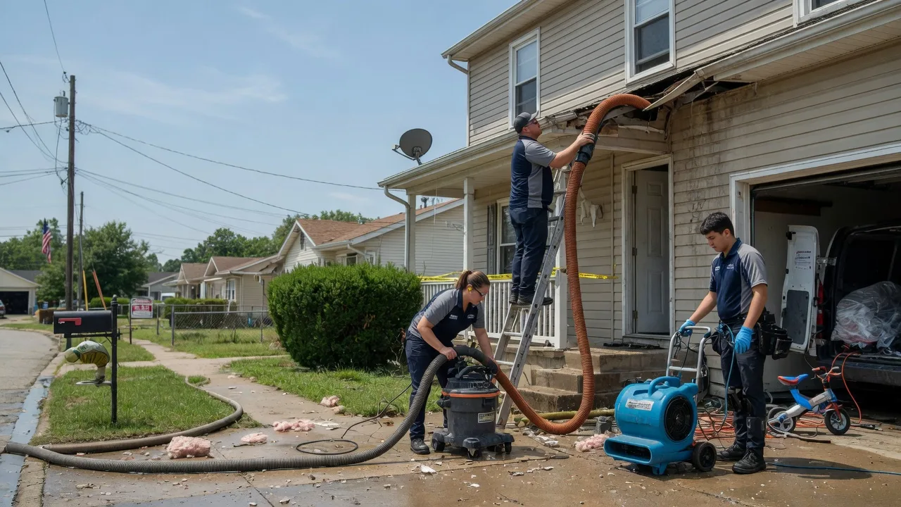 Water Damage Restoration in Grovertown, IN near me